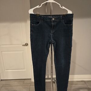 Simply Vera Vera Wang Skinny Dark Wash Blue Denim Jeans